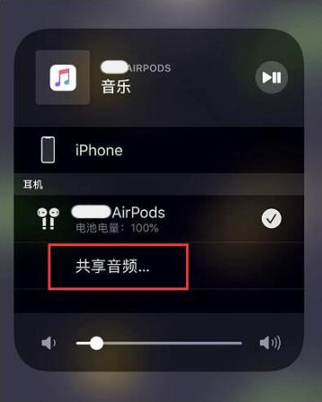 沧县苹果14音频维修点分享iPhone14音频共享设置方法 