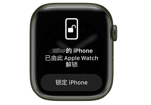 沧县苹果手机维修分享用 AppleWatch 解锁配备面容 ID 的 iPhone方法 